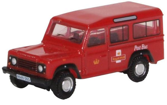 Oxford Diecast NDEF002 Land Rover Defender Royal Mail N Gauge