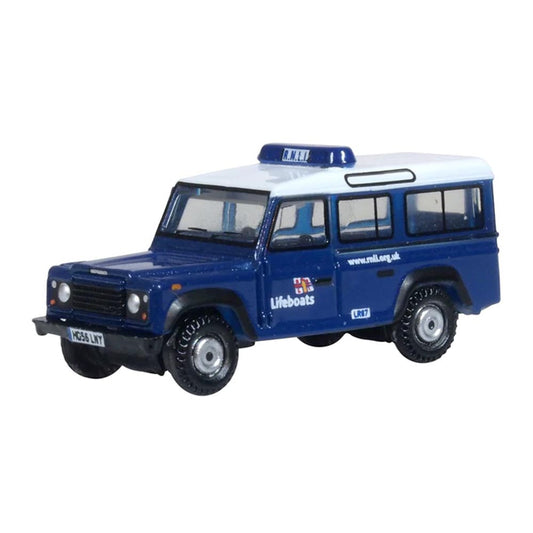 Oxford Diecast RNLI Land Rover Defender Station Wagon N Gauge NDEF014
