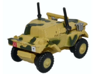 Oxford Diecast NDSC001 Daimler Dingo 23rd Armoured Brigade N Gauge
