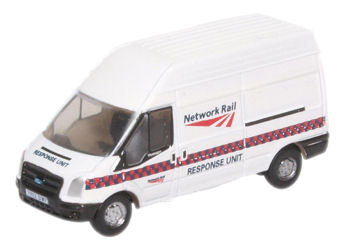 Oxford Diecast NFT022 Ford Transit MkV Network Rail Response Unit N Gauge