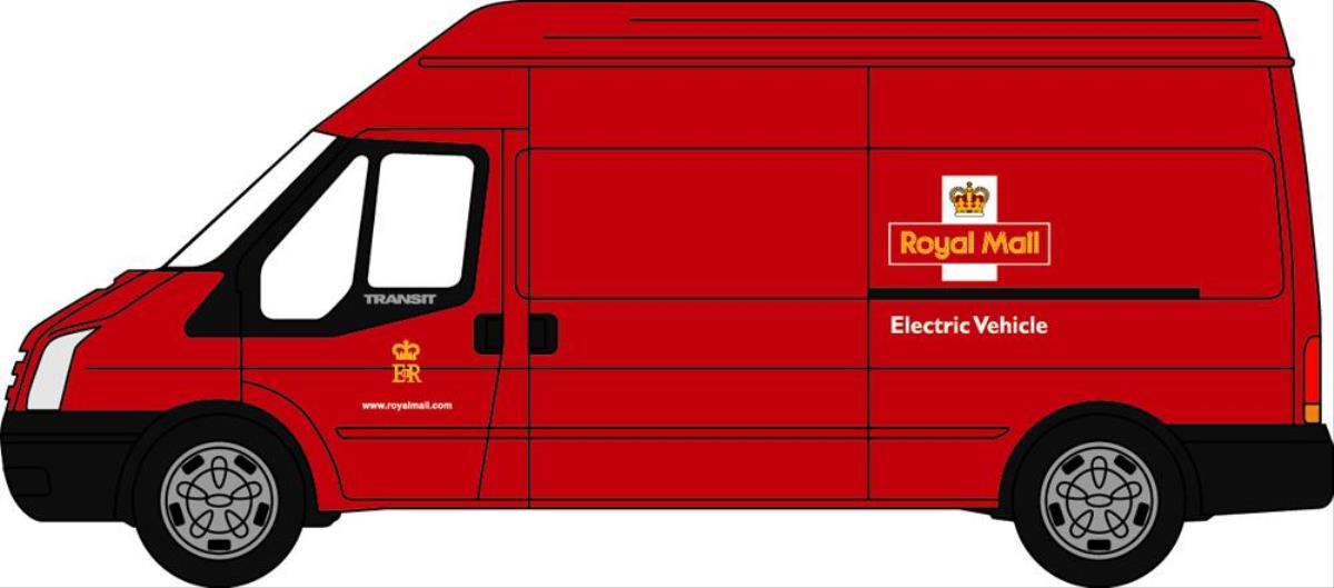 Oxford Diecast NFT024 Ford Transit MkV Royal Mail N Gauge