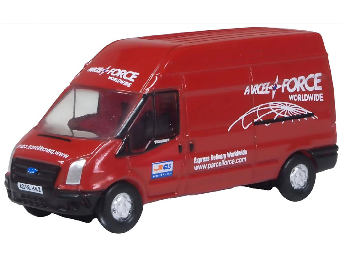 Oxford Diecast Ford Transit MkV Van Parcelforce ODNFT034 N Gauge