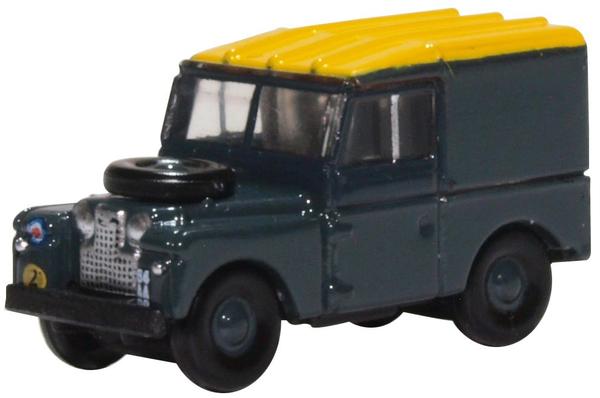 Oxford Diecast NLAN188021 Land Rover Series I 88'' Hard Top RAF N Gauge