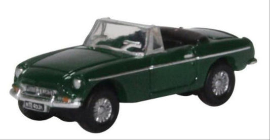 Oxford Diecast NMGB003 MGB Roadster British Racing Green N Gauge