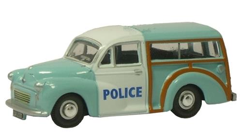 Oxford Diecast NMMT004 Morris Traveller Wolverhampton Borough Police N Gauge