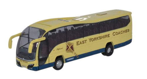 Oxford Diecast NPE009 Plaxton Elite East Yorkshire Coaches N Gauge
