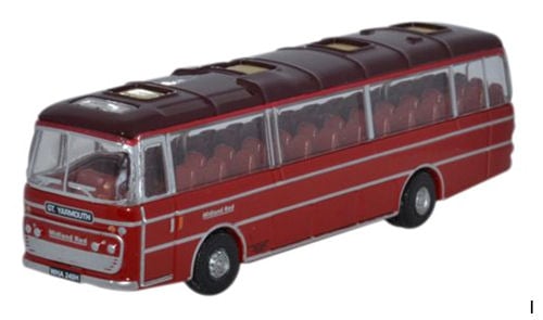 Oxford Diecast NPP004 Plaxton Panorama I Midland Red N Gauge