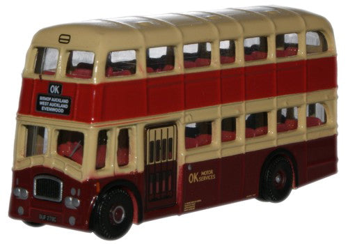 Oxford Diecast NQM006 Queen Mary OK Motor Services N Gauge
