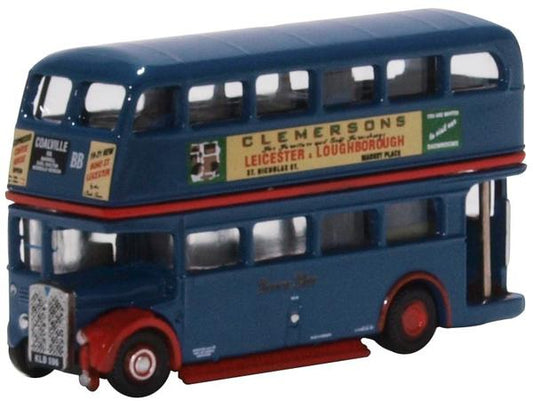 Oxford Diecast NRT007 Regent RT Bus Browns Blue N Gauge