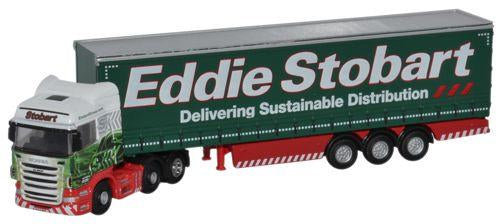 Oxford Diecast NSCA001 Scania Topline Curtainside Eddie Stobart N Gauge