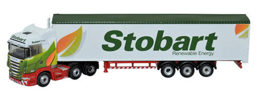 Oxford Diecast NSHL02WF Scania Highline Walking Floor Stobart Biomass N Gauge