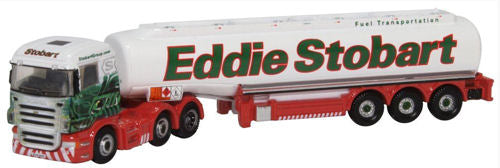 Oxford Diecast NSHL03TK Scania Highline Tanker Eddie Stobart N Gauge