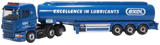 Oxford Diecast NSHL04TK Scania Highline Tanker Exol N Gauge