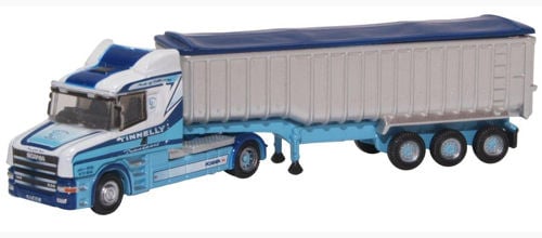 Oxford Diecast NTCAB005 Scania T Cab Tipper Tinnelly N Gauge