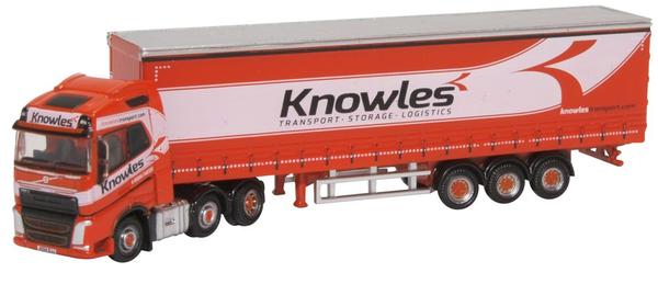 Oxford Diecast NVOL4003 Volvo FH4 Curtainside Knowles N Gauge