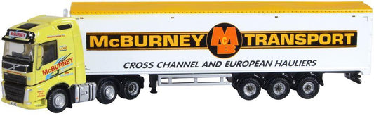 Oxford Diecast NVOL4008 Volvo FH4 Walking Floor Mc Burney N Gauge