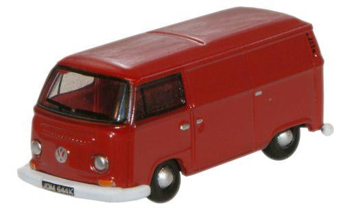 Oxford Diecast Volkswagen Van Bay Window Senegal Red/White ODNVW005 N Gauge