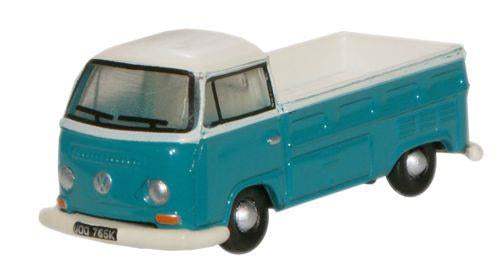 Oxford Diecast Volkswagen Pick Up Bay Window Emerald Green/Arcona White ODNVW006 N Gauge