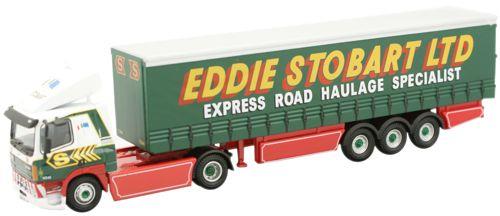 Oxford Diecast STOB024 Eddie Stobart Collection Leyland DAF FT85CF Curtains. OO