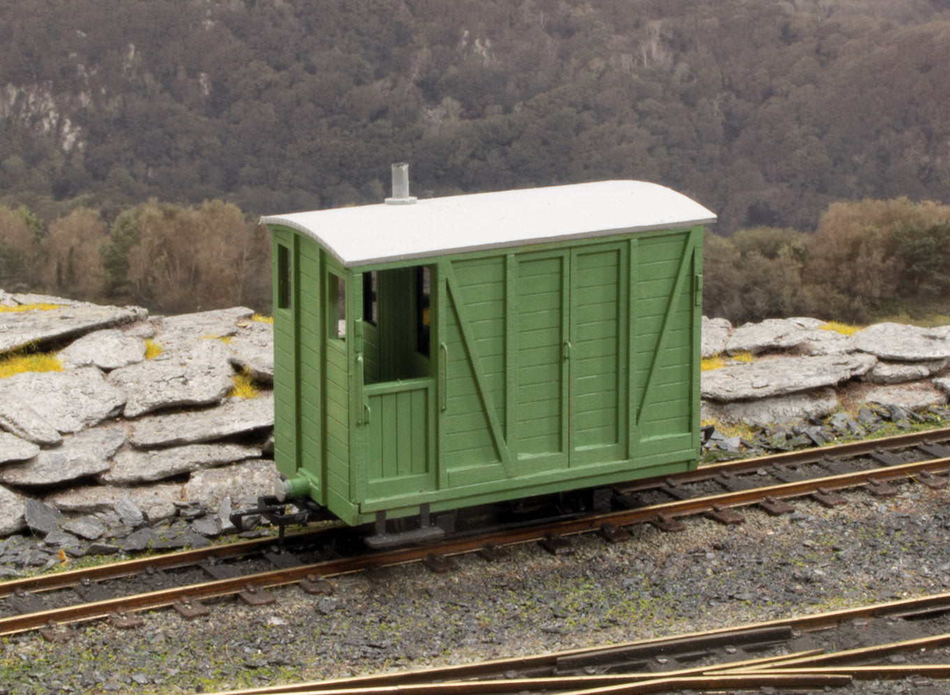 PECO OR-167 Brake Van L/Cut kit (1) NG7 Gauge
