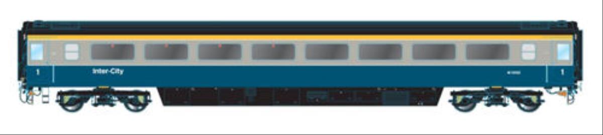 Oxford Rail 763FO001 Mk3a FO Coach BR Blue/Grey M11052 OO Gauge