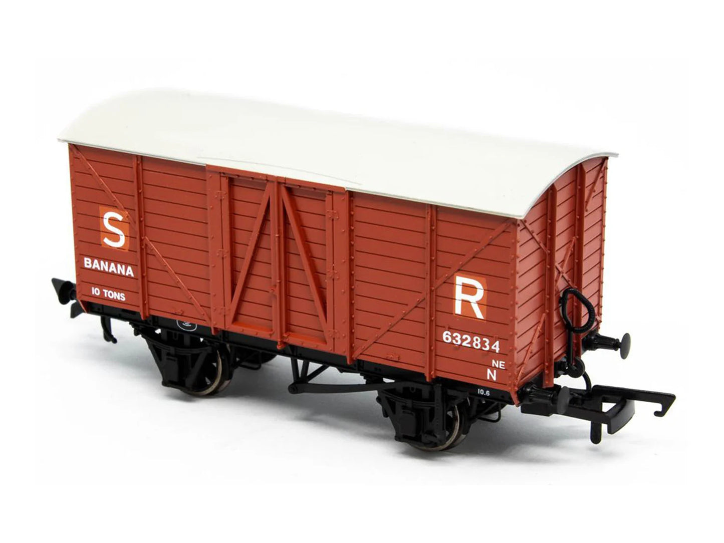 Oxford Rail Banana Van Patched SR 632834 OR76BAN004C OO Gauge