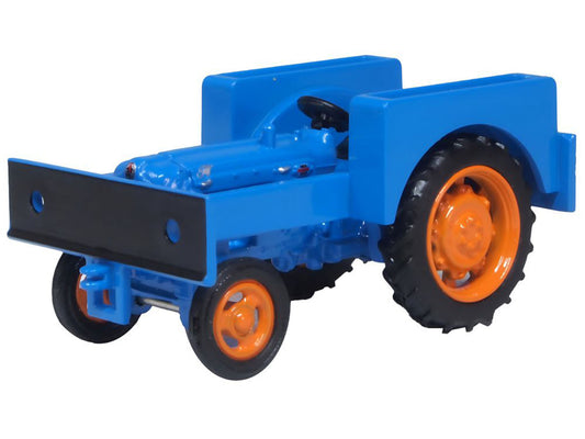 Oxford Diecast 76FTRS001 Fordson Tractor Rail Shunter Blue 1:76 Diecast Model