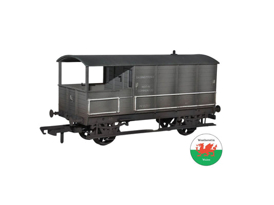 Oxford Rail Toad Brake Van BR Toad 4 Wheel Basingstoke 35717 Wthd OO OR76TOB003W