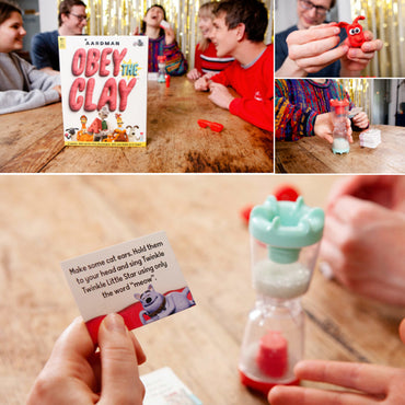 Obey the Clay - Family Party Game - 2+ Players Age 8+ Aardman/Big Potato Games