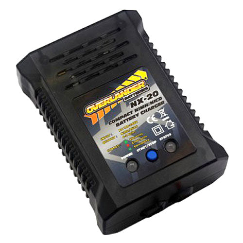 Overlander NX-20 NiMH Battery Charger 2A 20W - RC Car, Tamiya etc