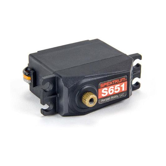 Spektrum S651 7Kg Servo, Steel/Brass Gear RC Spares Horizon Hobby SPMS651