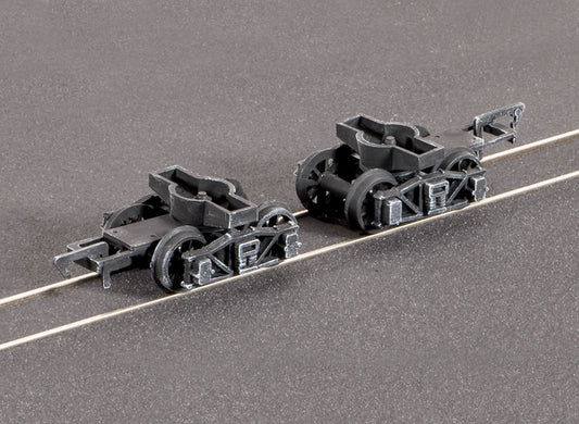 Parkside PA125 Diamond Frame Bogies (Spoked) (prev. Ratio 125) OO/HO Gauge