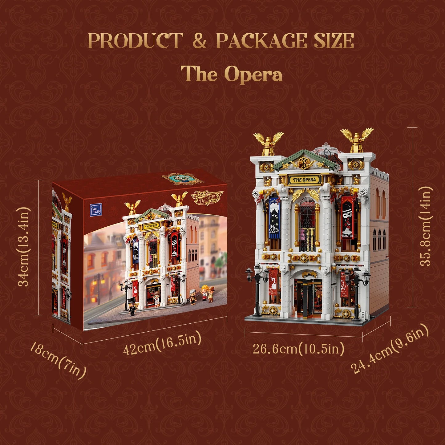 Pantasy The Opera Building - 3518pcs PA85019
