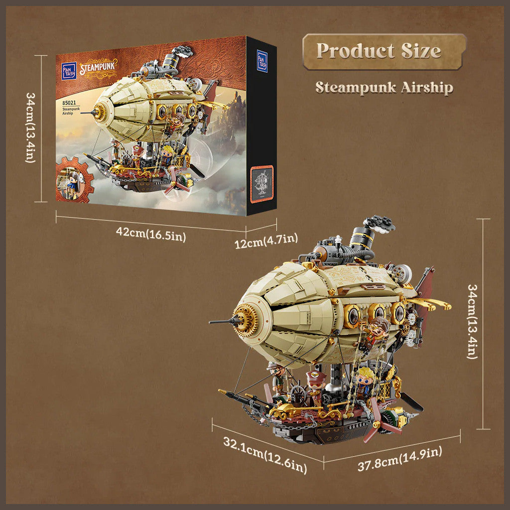 Pantasy Steampunk Airship - 1949pcs PA85021