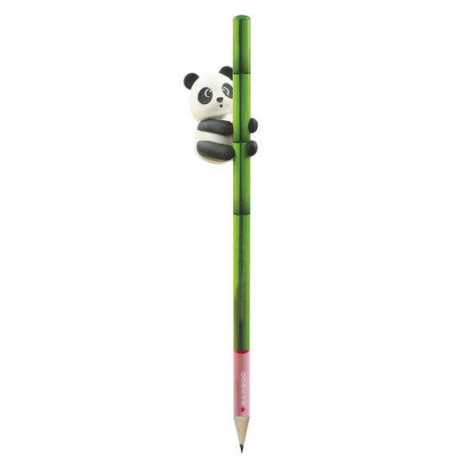 Legami I Love Bamboo Pencil with Panda Eraser