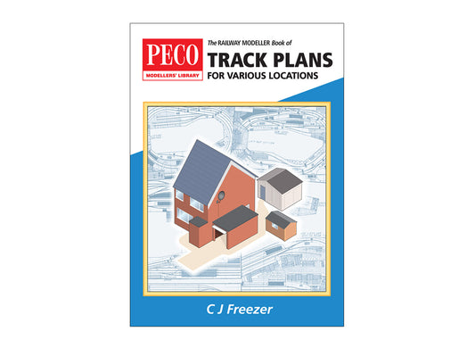 PECO PB-66 Railway Modeller Book of Track Plans for various locations