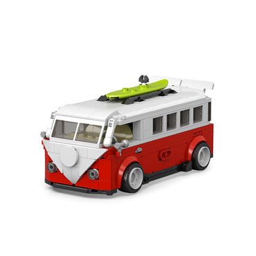 PowerBuild Classic Surf Camper Brick Model 456pcs