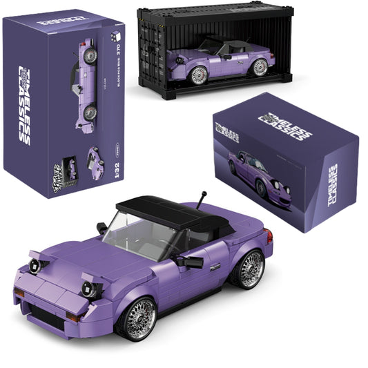 PowerBuild Classic JDM Roadster Brick Model 370pcs
