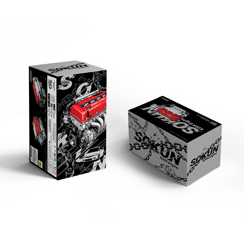 PowerBuild K20A Engine Brick Model 1247pcs