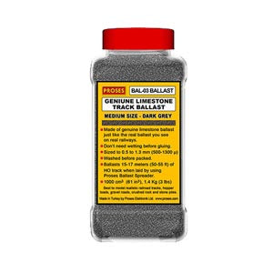 Proses BAL-N-03 1.4 Kg (3 lbs) Authentic Limestone Ballast N Dark Grey