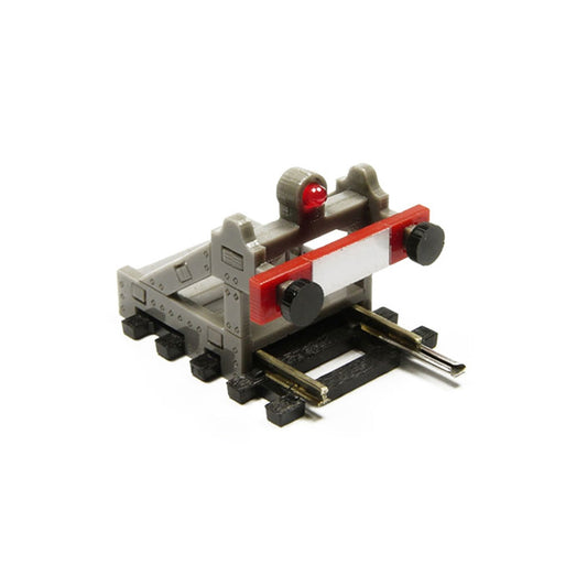 Proses PBF-HO-03 HO/OO Scale Buffer Stop w/Light (DCC Wireless) Grey OO Gauge