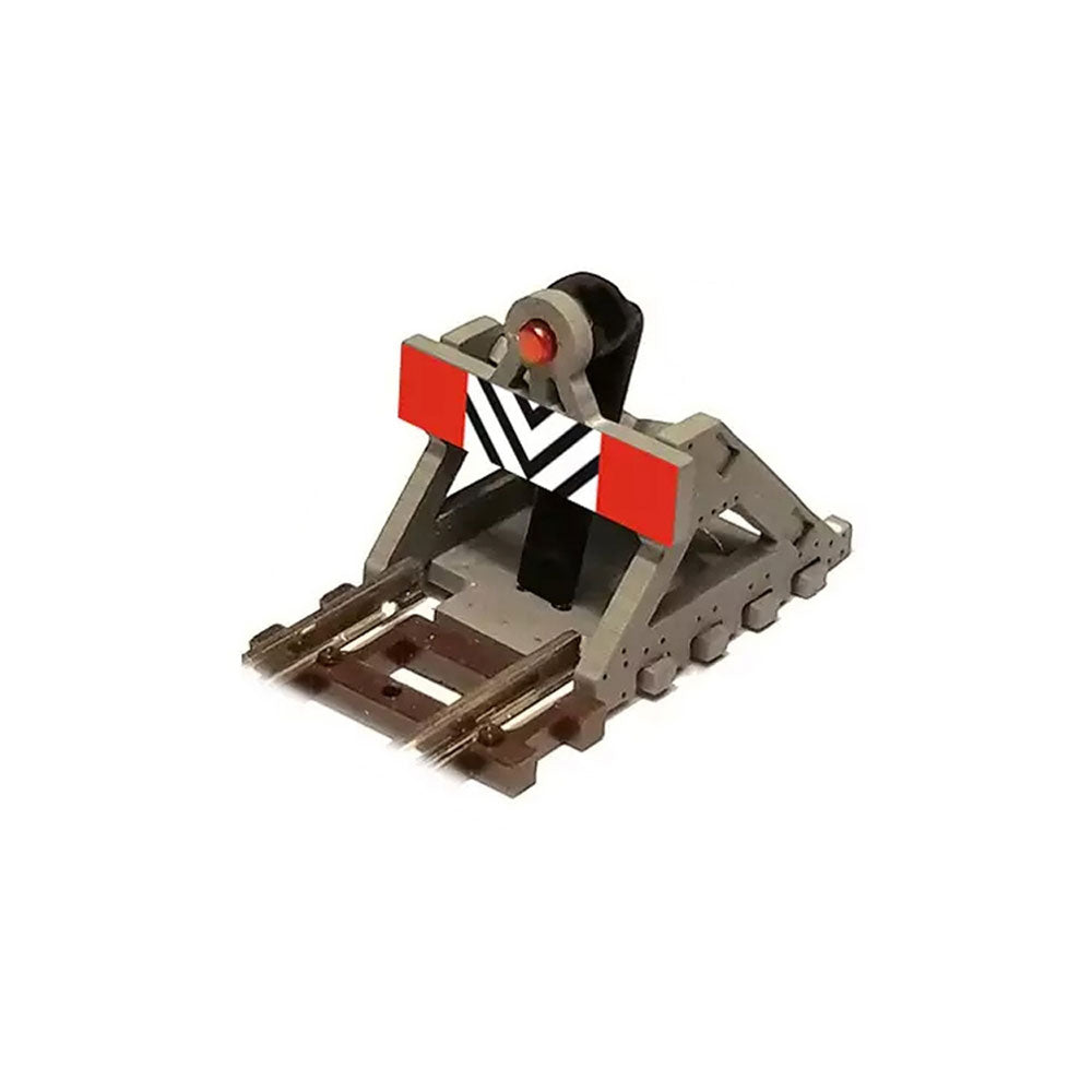 Proses PBF-N-02 2x N Scale Buffer Stop w/Light N Gauge