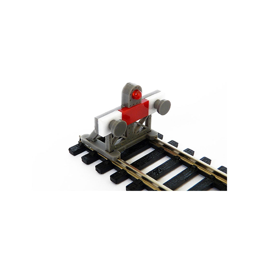 Proses PBF-OO-06 2x OO 1:76 Scale Laser-Cut Buffer Stop Kit w/Light OO Gauge