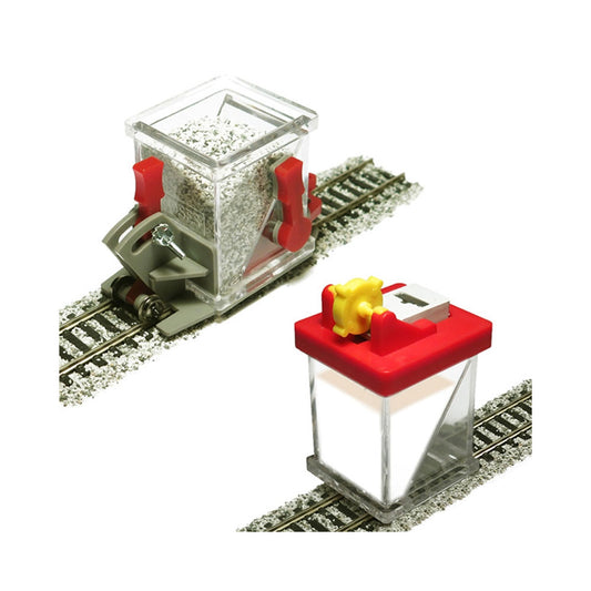 Proses PBS-HO-03 HO/OO Ballast Spreader Car & Ballast Glue Applicator Set