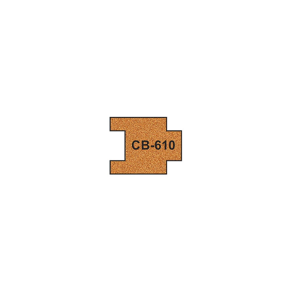 Proses CB-610 10 X Pre-Cut Cork Bed for R610 Short Straight Track
