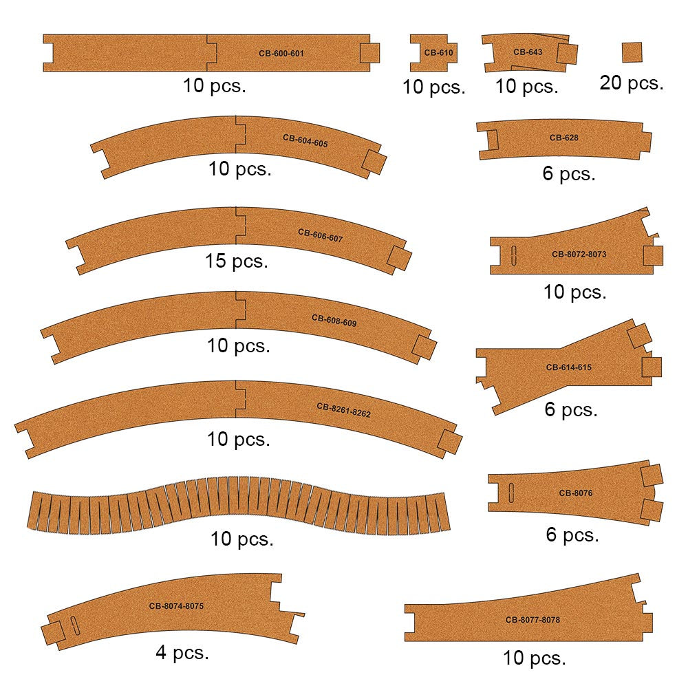Proses CB-START Precut Cork Beds Pack 40 Metres