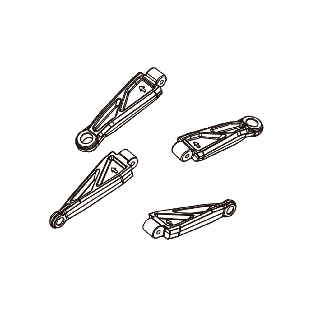 PD Racing Front/Rear Upper Arm Left/Right 1:16 303-006