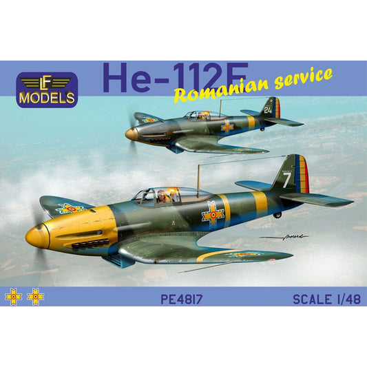 LF Models PE4817 He-112E Romanian Service 1:48 Model Kit