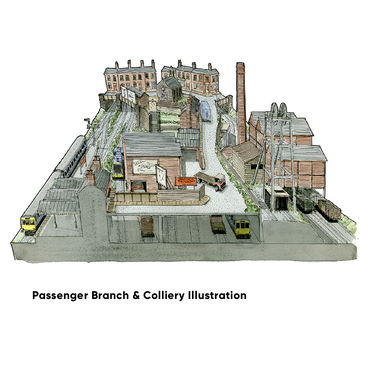 PECO Plan 19: Passenger Branch & Colliery - Complete HO/OO Gauge Track Pack