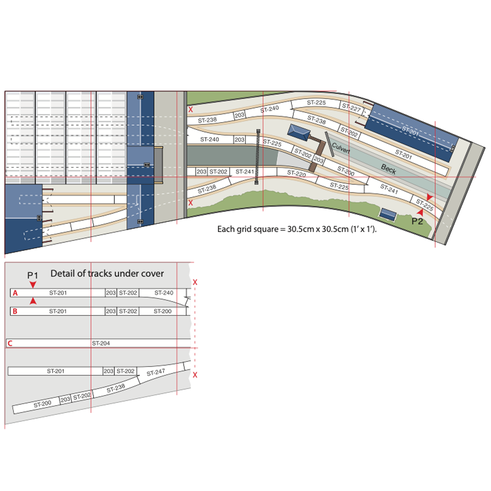 PECO Plan 31: Mill Town - Complete HO/OO Gauge Track Pack